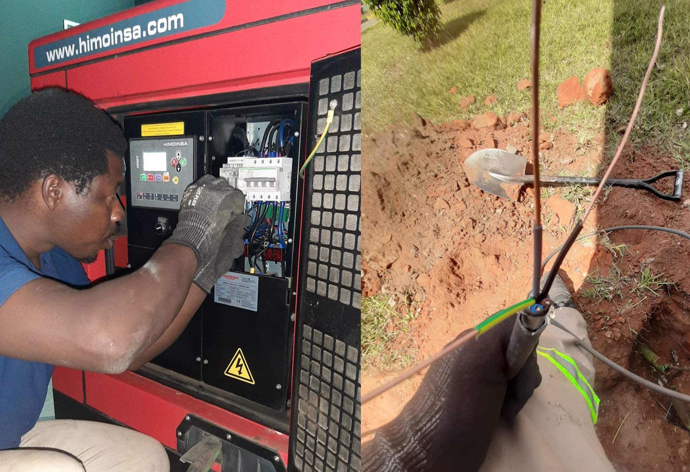 Instalação de sistemas elétricos